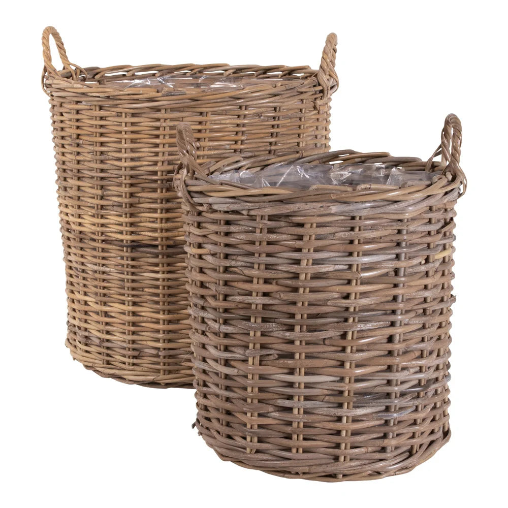 Kurvesæt i Rattan