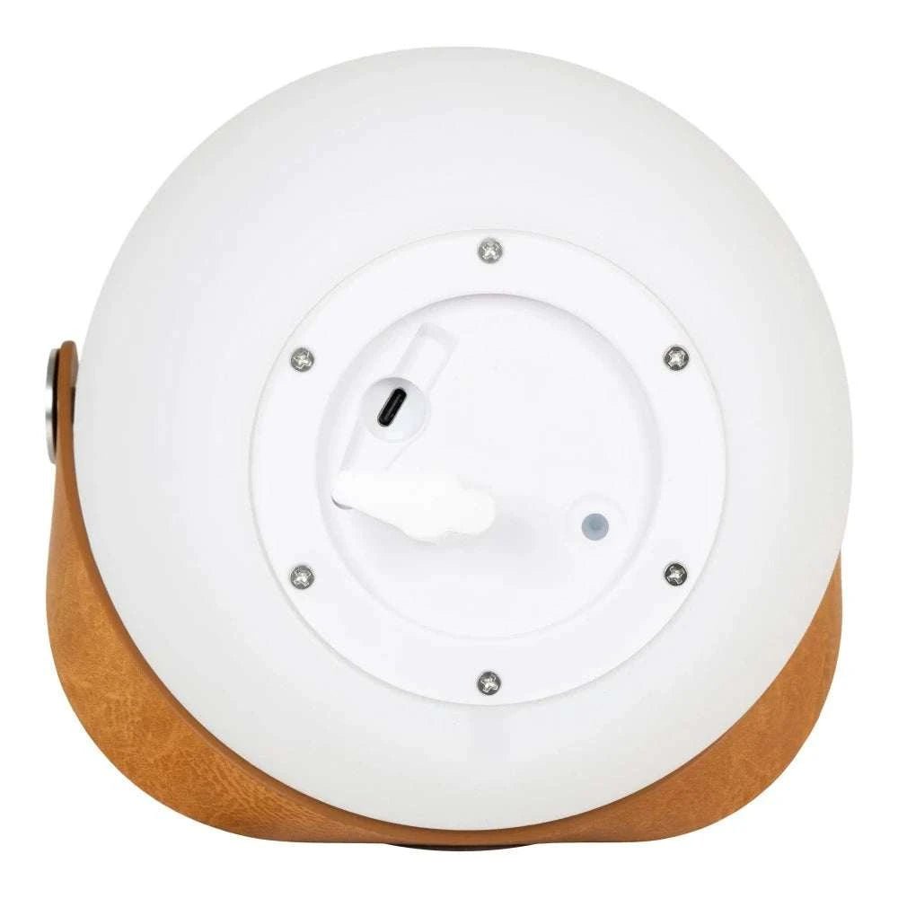 Hvis LED lampe til terrassen med læderstrop