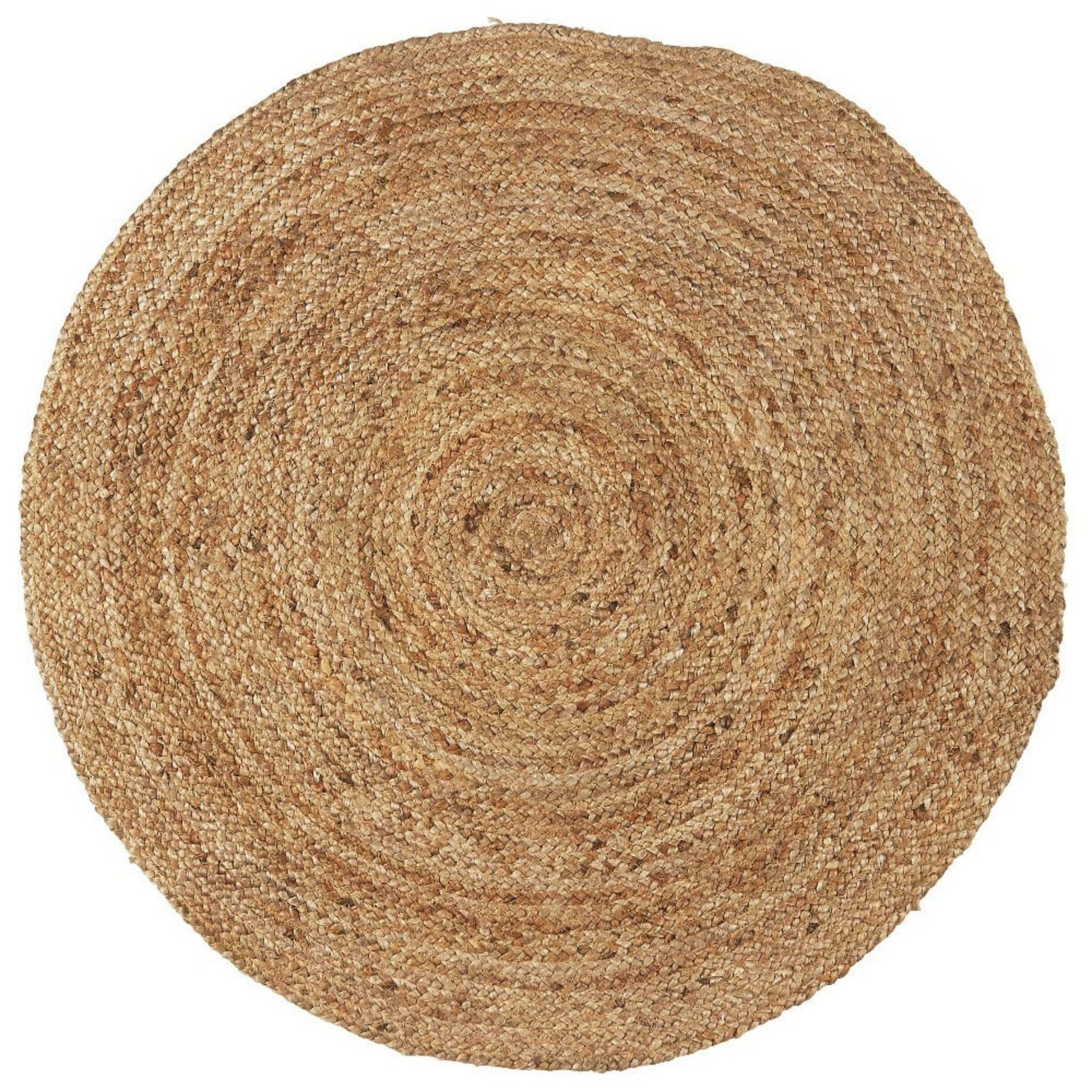 Jutetæppe Ø 90