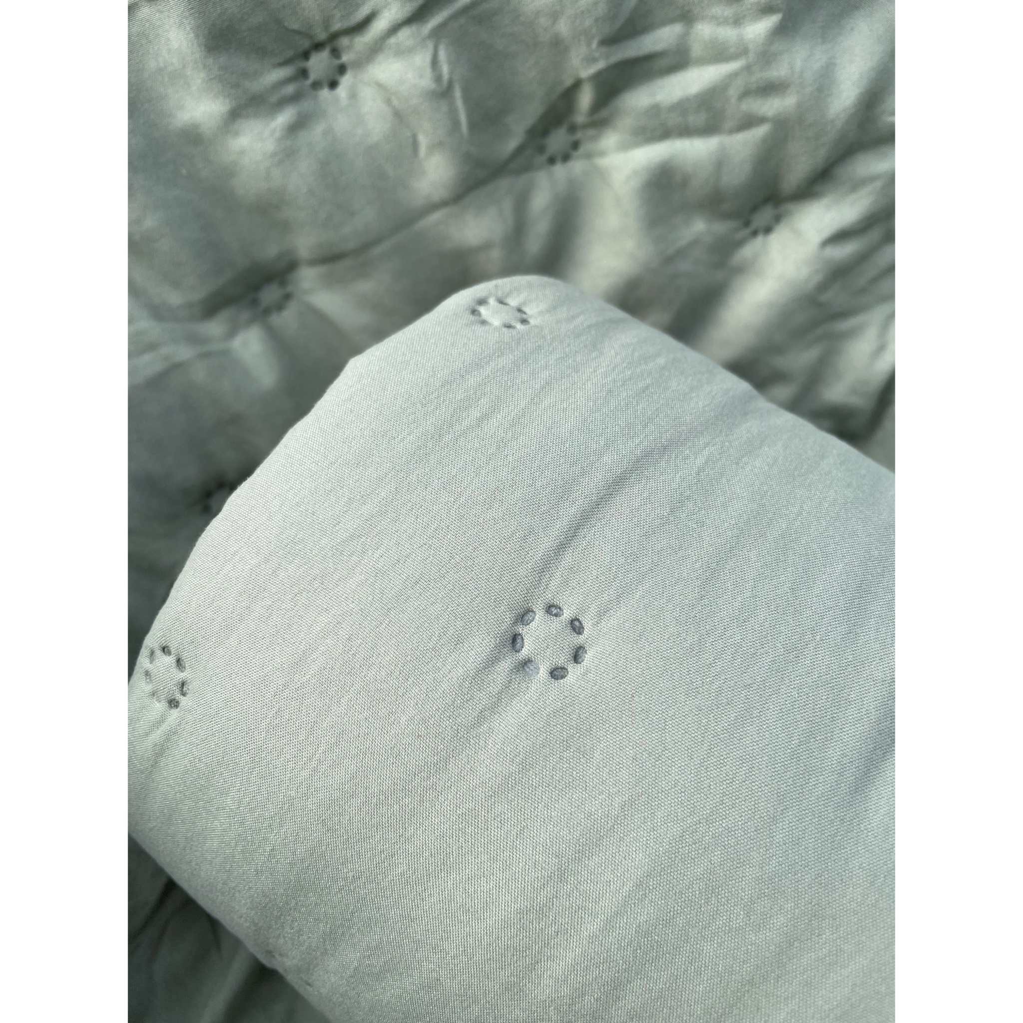 Quilt tæppe, grøn - perfekt til dit uderum