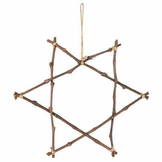 Træ stjerne til dit uderum