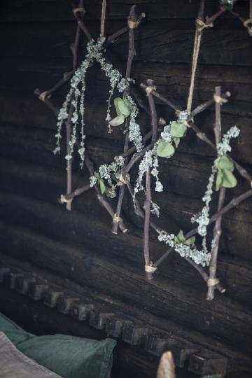 Træ stjerne - perfekt til din terrasse indretning