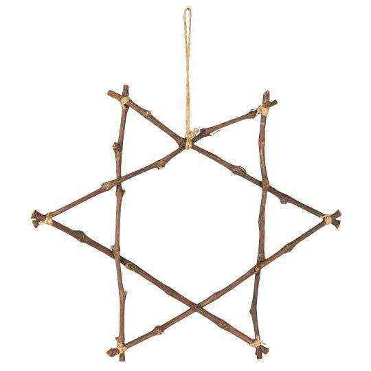 Træ stjerne fra Ib Laursen