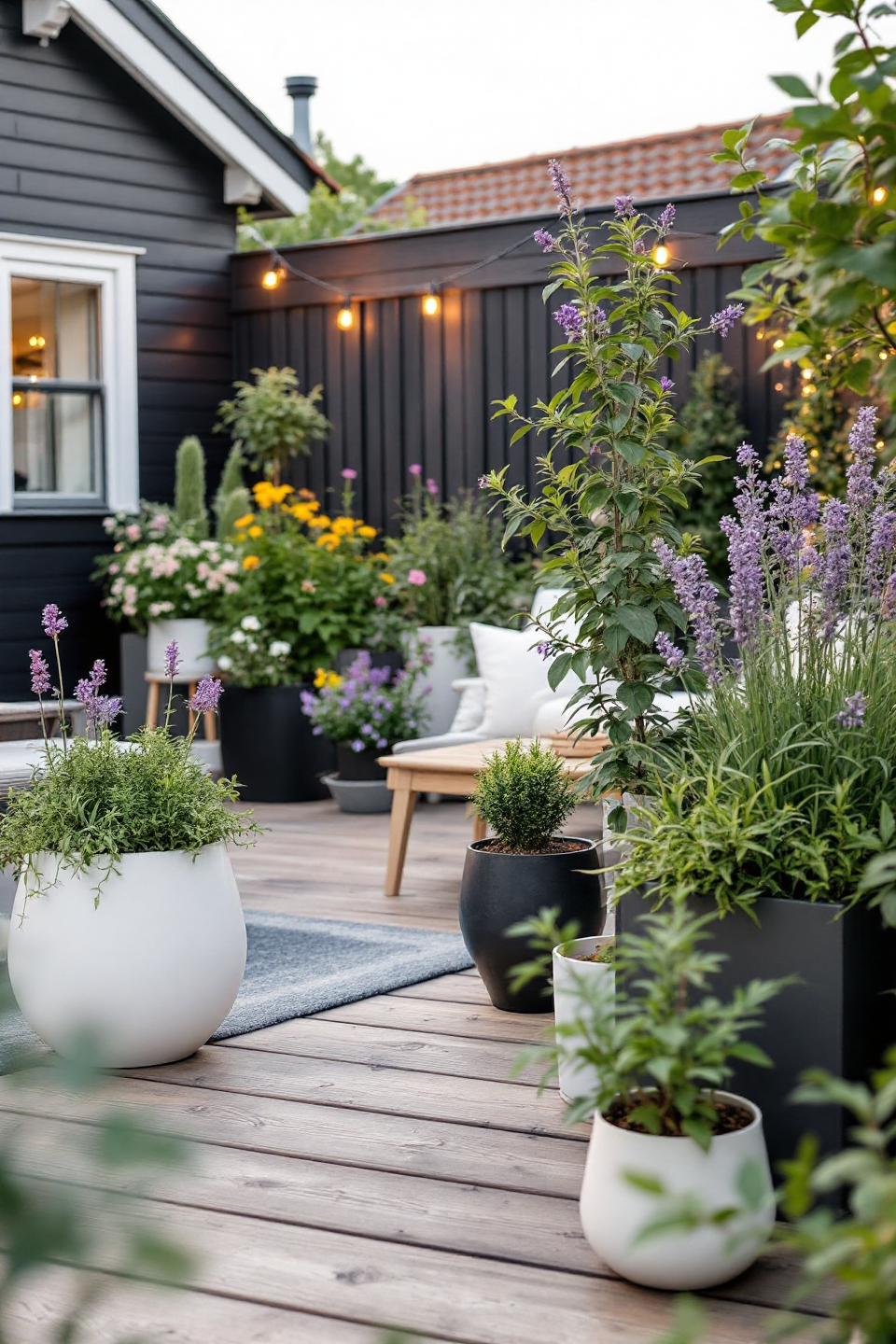 Terrasse indretning: hyggelig terrasse med masser af ro og stemning