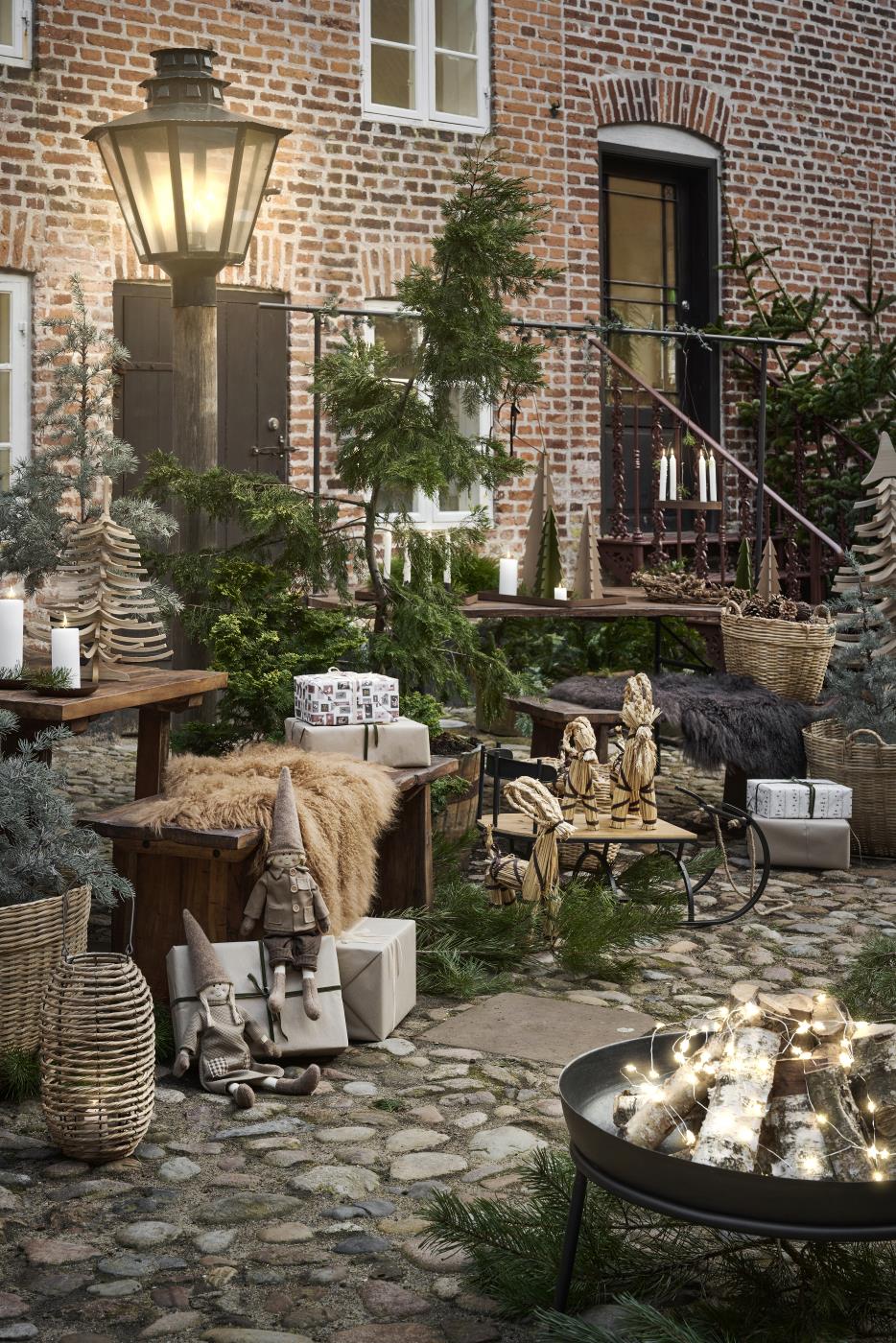 Udendørs julepynt - Skab magisk julestemning i dit uderum