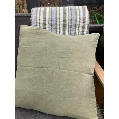 Quilt tæppe med grønne stirber - perfekt i ethvert uderum